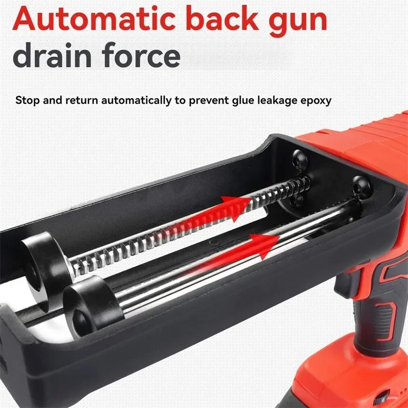 【متخصصة】سعة 400 مل طاقة مزدوجة قابلة للتعديل سرعة السد الكهربائي أداة خاصة للخياطة اللاسلكية مع 21 فولت #2