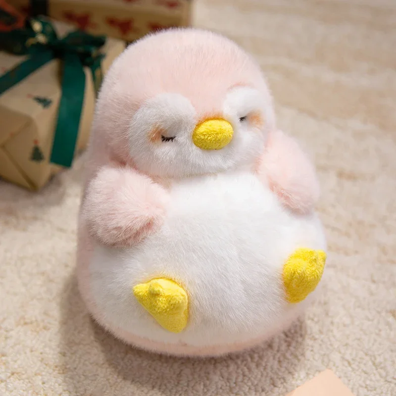20/30/40 cm Heilung Pinguin Wurfkissen Schwarz Rosa Pinguin Weiches Stofftier Gute Nacht Schlaf Beruhigende Puppe Geburtstagsgeschenk – Detail 3
