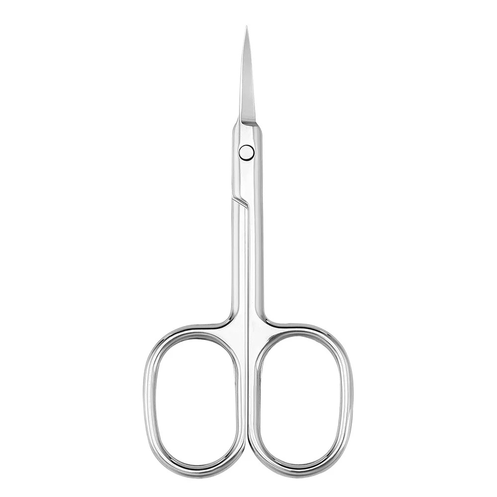 Edelstahl-Augenbrauen-Trimmschere für Männer und Frauen, spezifischer spitzer Nasenhaarschneider, kleine Schere für Augenbrauen-Nasenhaare
