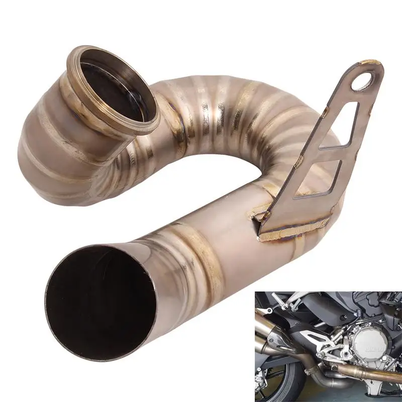 

For Ducati Panigale 959 2016-2019 Motorcycle Exhaust Mid Link Pipe Titanium Alloy Modified Connect Tube Slip On Original Exhaust