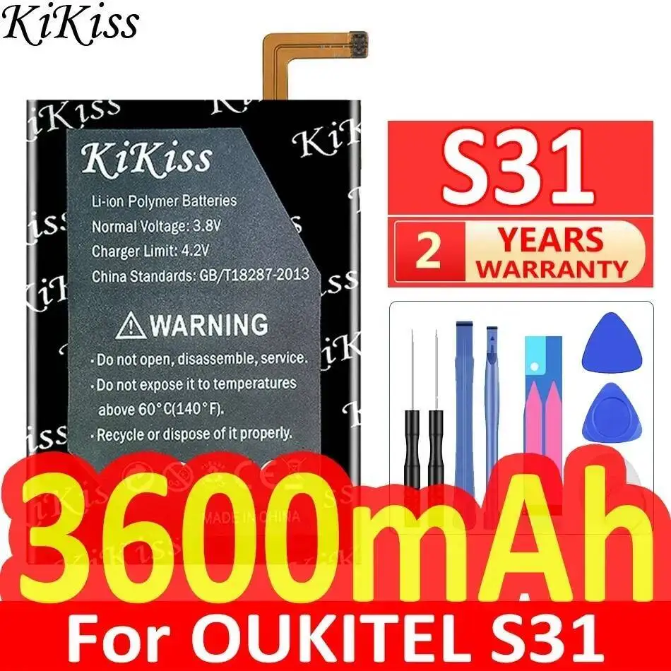 

3600Mah Lightweight Mobile Phone Battery For Oukitel S31