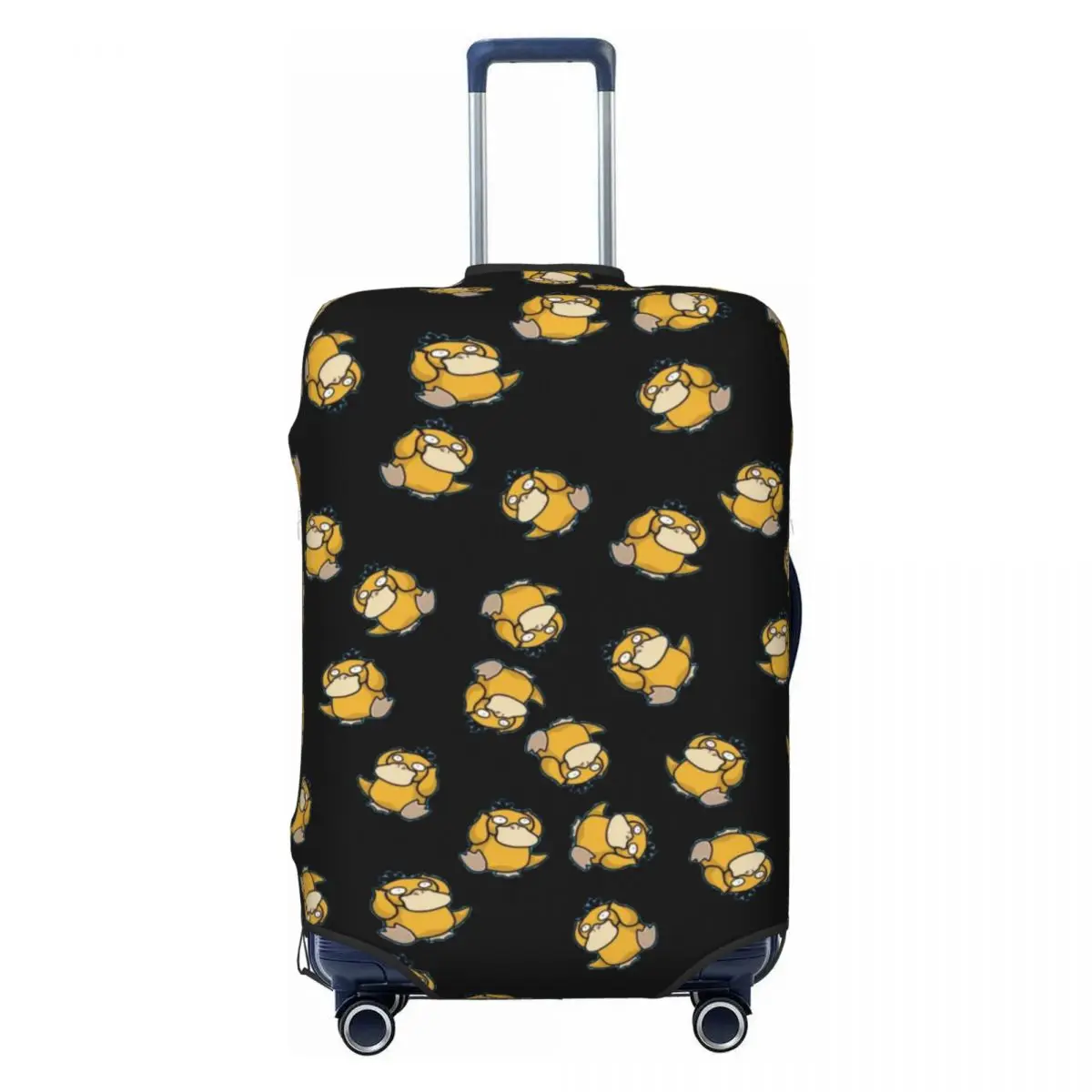 

Custom Cute Ducks Cartoon Luggage Cover Protector Washable Travel Suitcase Covers
