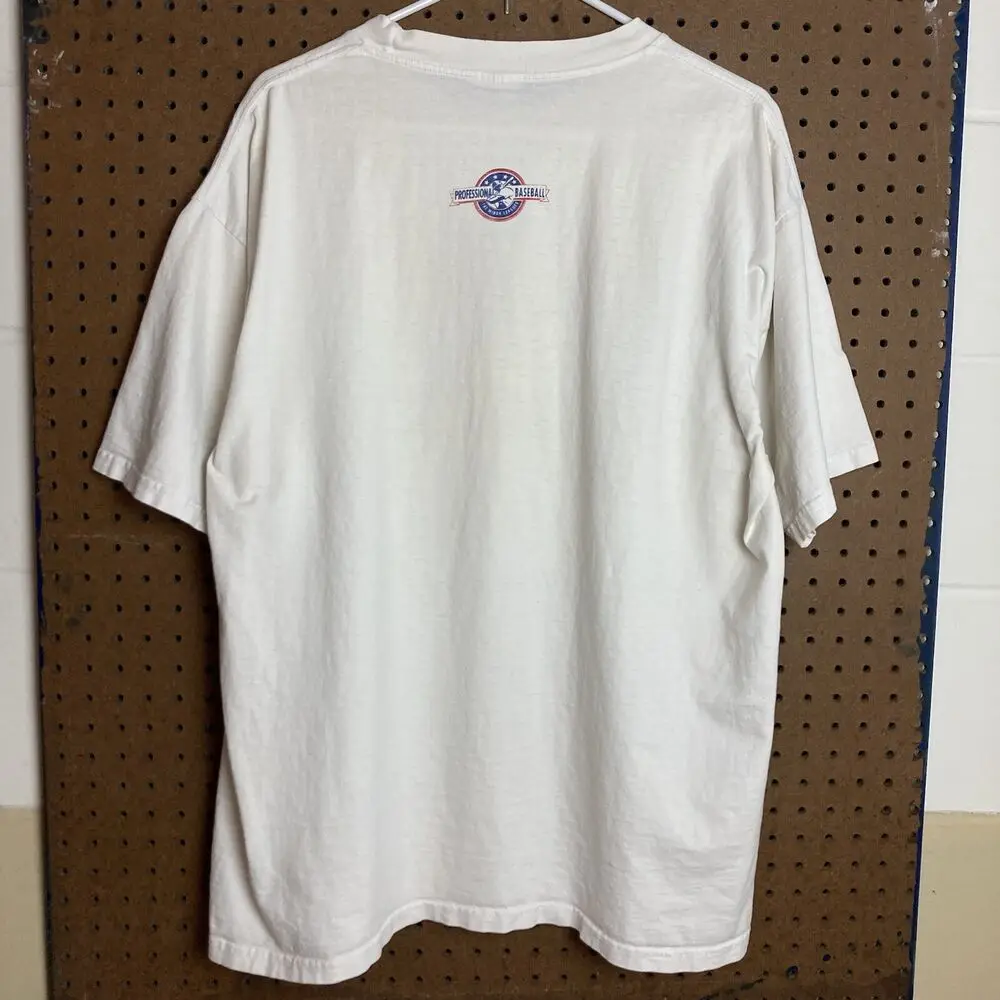 Vintage Midland Angels Baseball T-shirt Size XL Minor League 90s 1996 Moose image 3