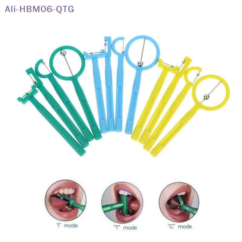 New 4Pcs Tongue Tip Oral Care Exercise For Children Speech Therapy Autism Sensory Rehabilitation Oral Tongue Muscle Trainer Talk