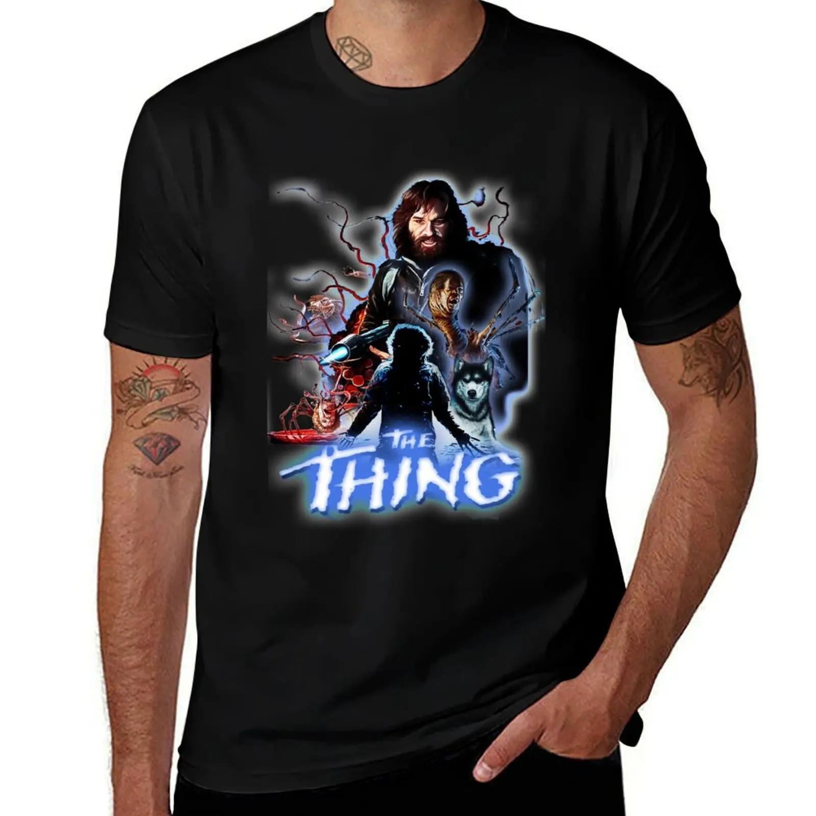 the Thing T-Shirt Basic Regular Fit Casual T-Shirt