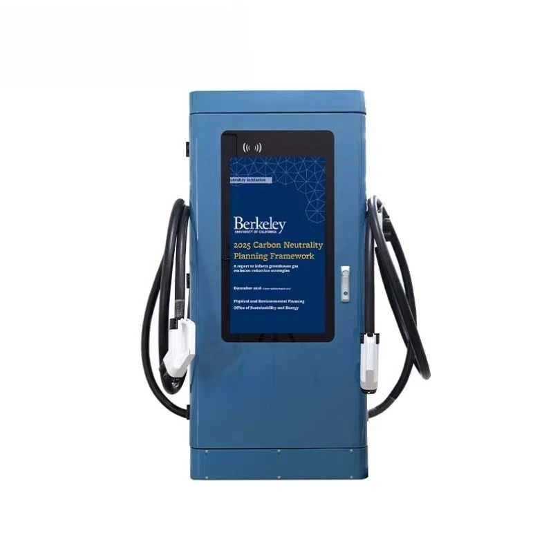 Commercial 32-Inch Large Screen DC EV Charging Station 60KW 180KW Electric Vehicle Charger Floor-Mounted Charging Stations for