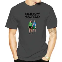 2024 Summer Men Casual new Short sleeve tshirt Ghost World Unisex T Shirt men funny  Printing Tee vape men clothing oversized