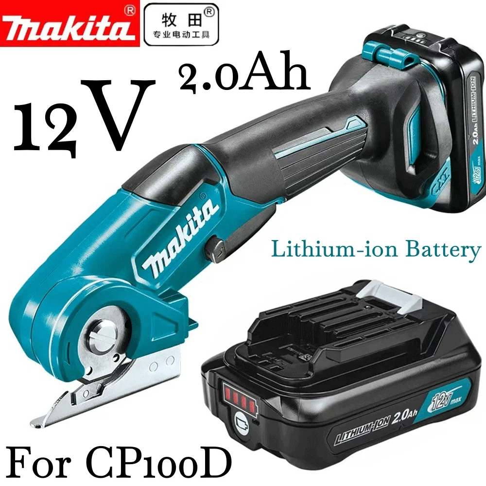 

1 шт. 10,8 В 12 В, макс. 2,0 Ач, литий-ионный сменный аккумулятор для Makita BL1040B BL1015 BL1020B BL1041 BL1016 DF031D TD110D