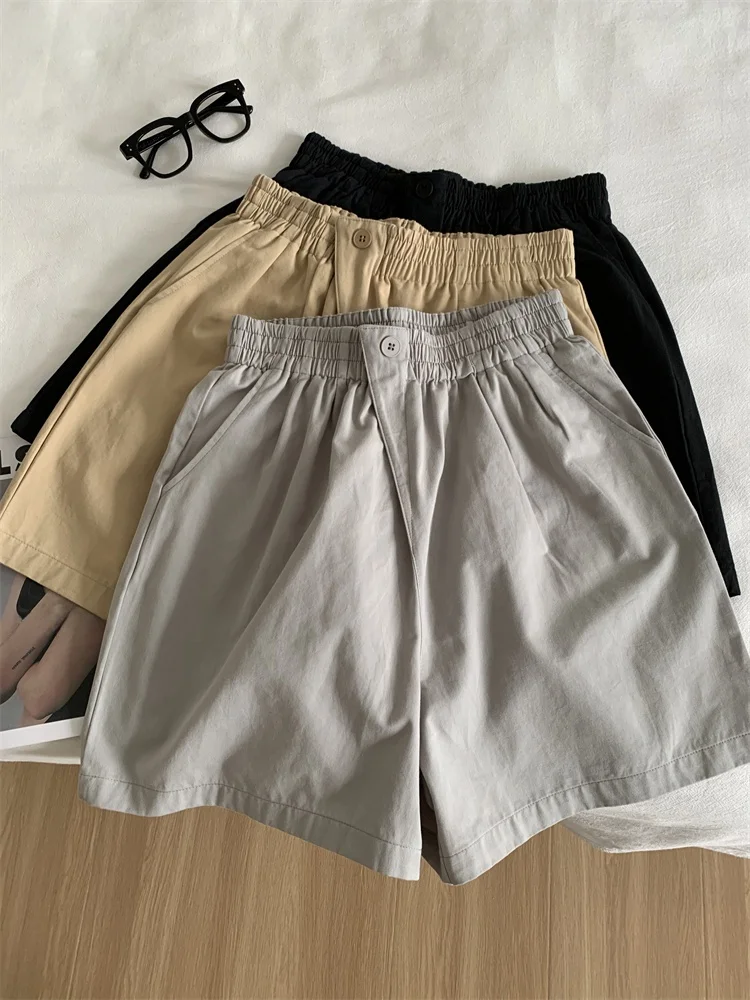 Hoge Taille Sport Orts Vrouwen Zomer Dunne Grote Maat Casual Losse Ontwerp Wijde Pijpen Broek Bovenkleding Katoenmix Pendelen Sle