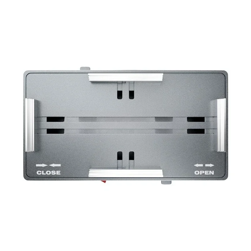 

Automatic centering fixture, mobile phone screen removal and replacement of back cover glass