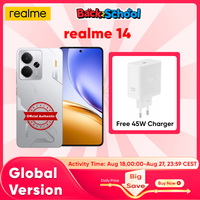 2025 World Premiere realme 14 Smartphone 5G Snapdragon 6 gen 4 6.67'' 120Hz AMOLED Display 6000mAh Titan Battery 50MP OIS Camrea