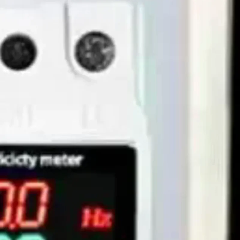Energy Meter ZS-6035VAKW Digital Din Rail Electricity Usage Monitor AC30-400V Voltmeter Ammeter Watt Kwh Frequency Power Meter