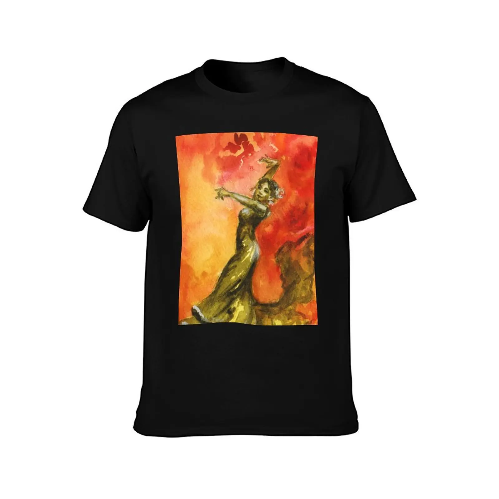 Danza Fuego 2 T-Shirt graphic t shirts anime t shirts black t-shirts for men