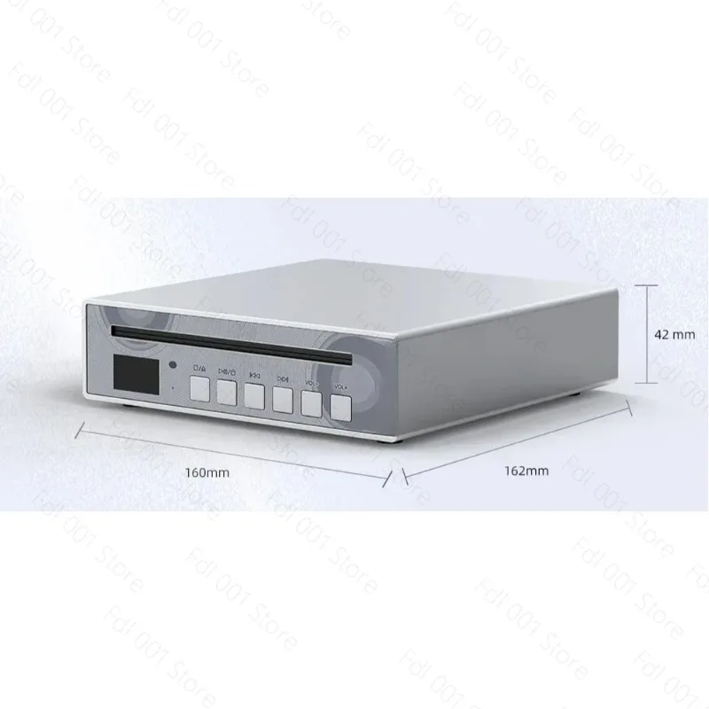PL100 CD Player Portable CS43131 Support Optical Coaxial 32Ω/60mW 3.5mm Headphone Output with Remote Control