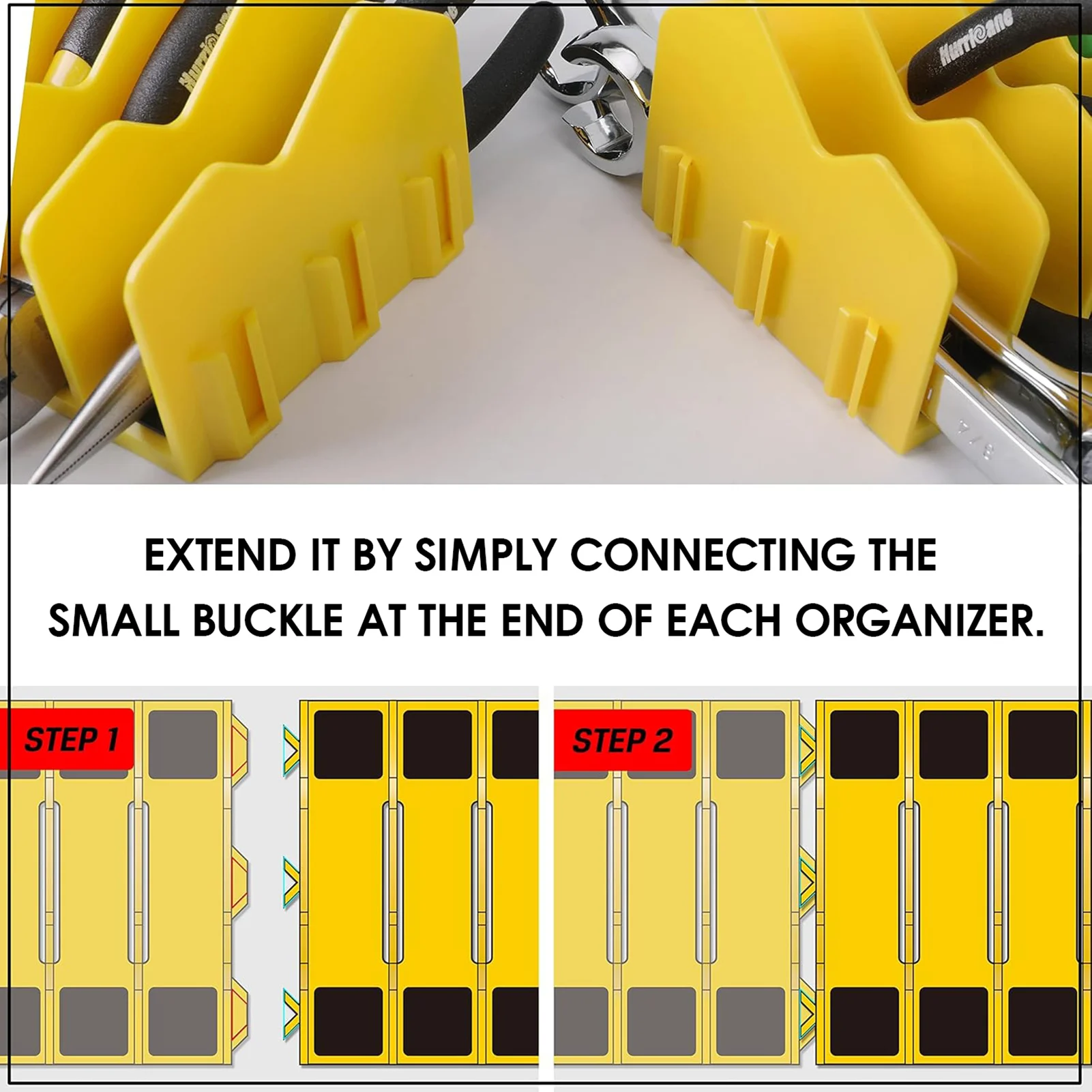 10-Slot Pliers Cutters Organizer Tool Drawer Toolbox Organizer Storage Racks for Household Tool Storage