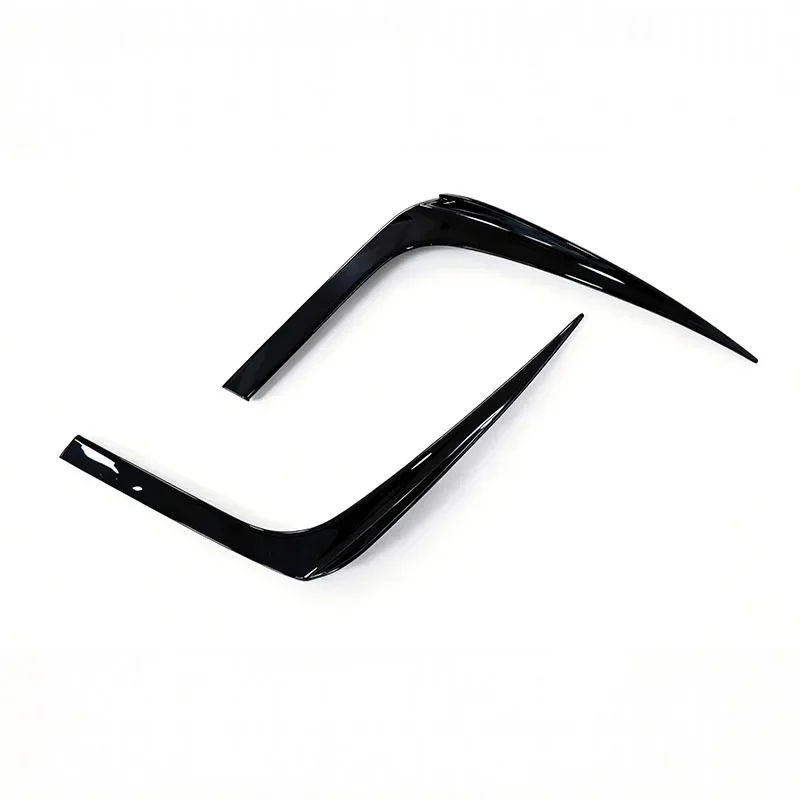 Car Front Bumper Air Duct Trim Panel, Wind Anti-Scratch Spoiler Modification Accessories for Model Y YL 2025 2026