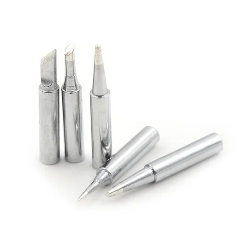 daily5pcs 936 Electric Brass Soldering Irons Tip Solder Station Conical Bevel TipDaily products