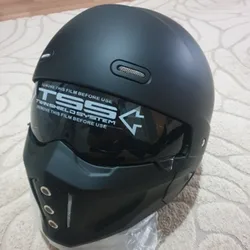 New Scorpion Retro Motorcycle Cascos Moto Locomotive Personality Multi-purpose Combination Helmet Half S M L XL
