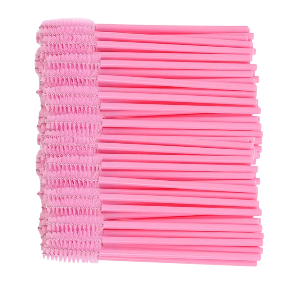 500 pz Spazzole Per Ciglia Usa E Getta Pennello Per Estensione Ciglia Strumento di Trucco Per Mascara Bacchette Applicatore Spooler Strumenti Grossista