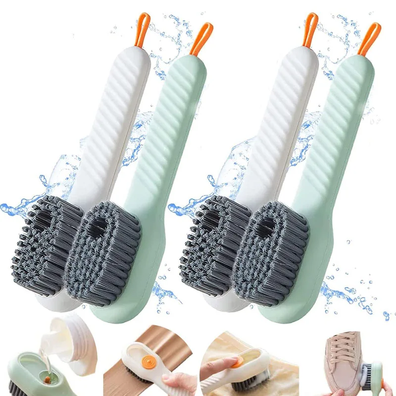 

Multifunction Household Shoe Washing Specialized Soft Bristled Liquid Shoe Brush Long Handle Shoe Brush Household Cleaning Tool