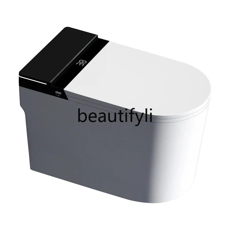 

No water pressure limit scale purification smart toilet floor drainage, siphon type