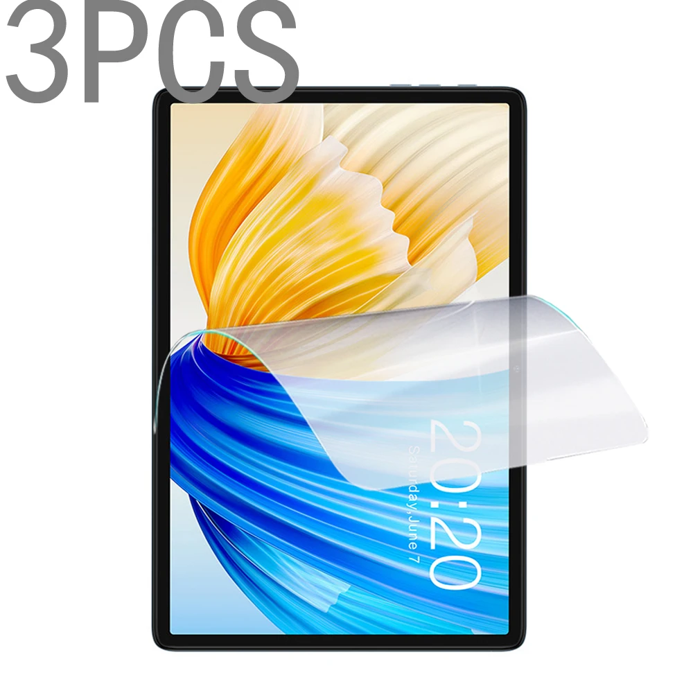 Protector de pantalla suave para tableta Teclast P40HD, película protectora de 10,1 pulgadas, 3 piezas, PET