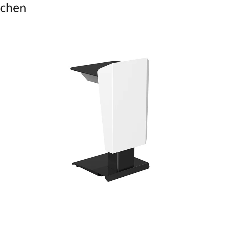T19- Electric Adjustable Lectern Movable Speaking Platform Conference Host Welcome Classroom Training Presentation Platform