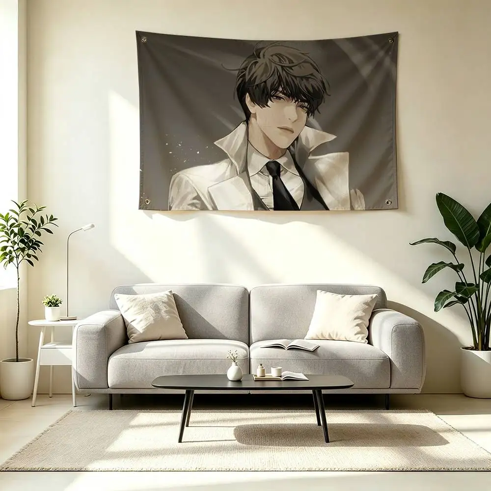 K-Kim Dokja ORV Webtoon Flags for Bedrooms Home Decor Items Outdoor Decors Garage Decoration Flaga