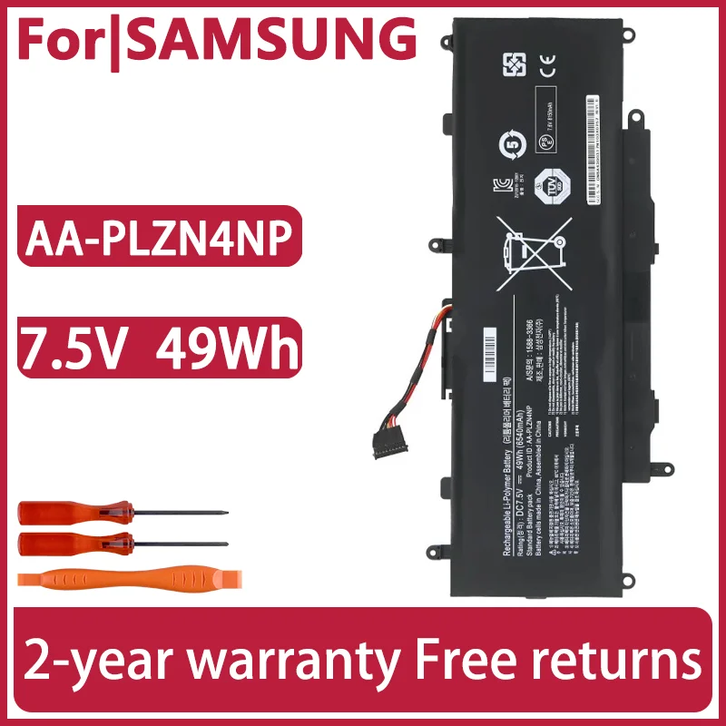 AA-PLZN4NP Аккумулятор для ноутбука SAMSUNG ATIV PRO XE700T1C XQ700T1C XQ700T1C-A52 XE700T1C-A01BE A02DE A03PL A05UK 7,5 В 49 Втч 6540 мАч AA-PLZN4NP Аккумулятор для ноутбука SAMSUNG ATIV PRO XE700T1C XQ700T1C XQ700T1C-A52 XE700T1C-A01BE A02DE A03PL A05UK 7,5 В 49 Втч 6540 мАч