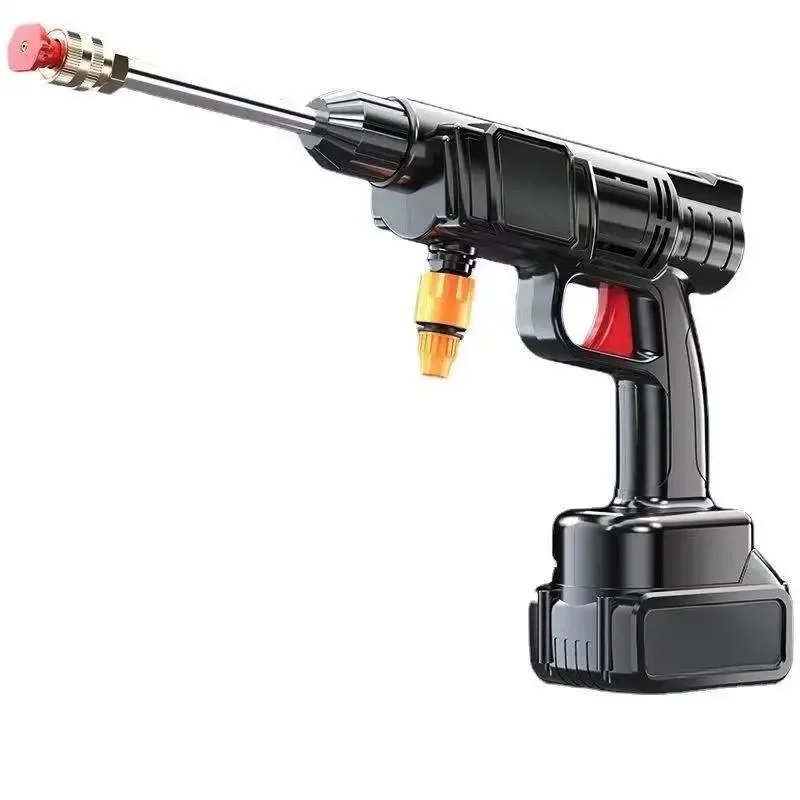 

High car water gun household wireless car washing machine portable