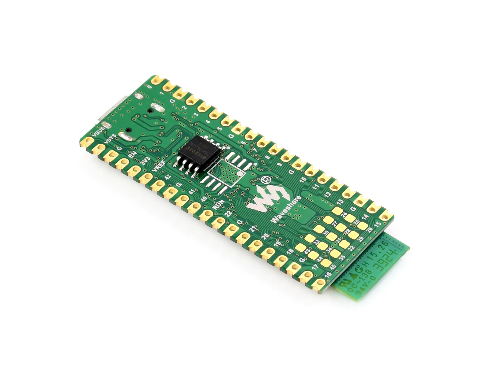 Picture 6: Waveshare RP2350B-Plus-W Development Board, Raspberry Pi RP2350B Dual-core & Dual-architecture Microcontroller, Supports Wi-Fi