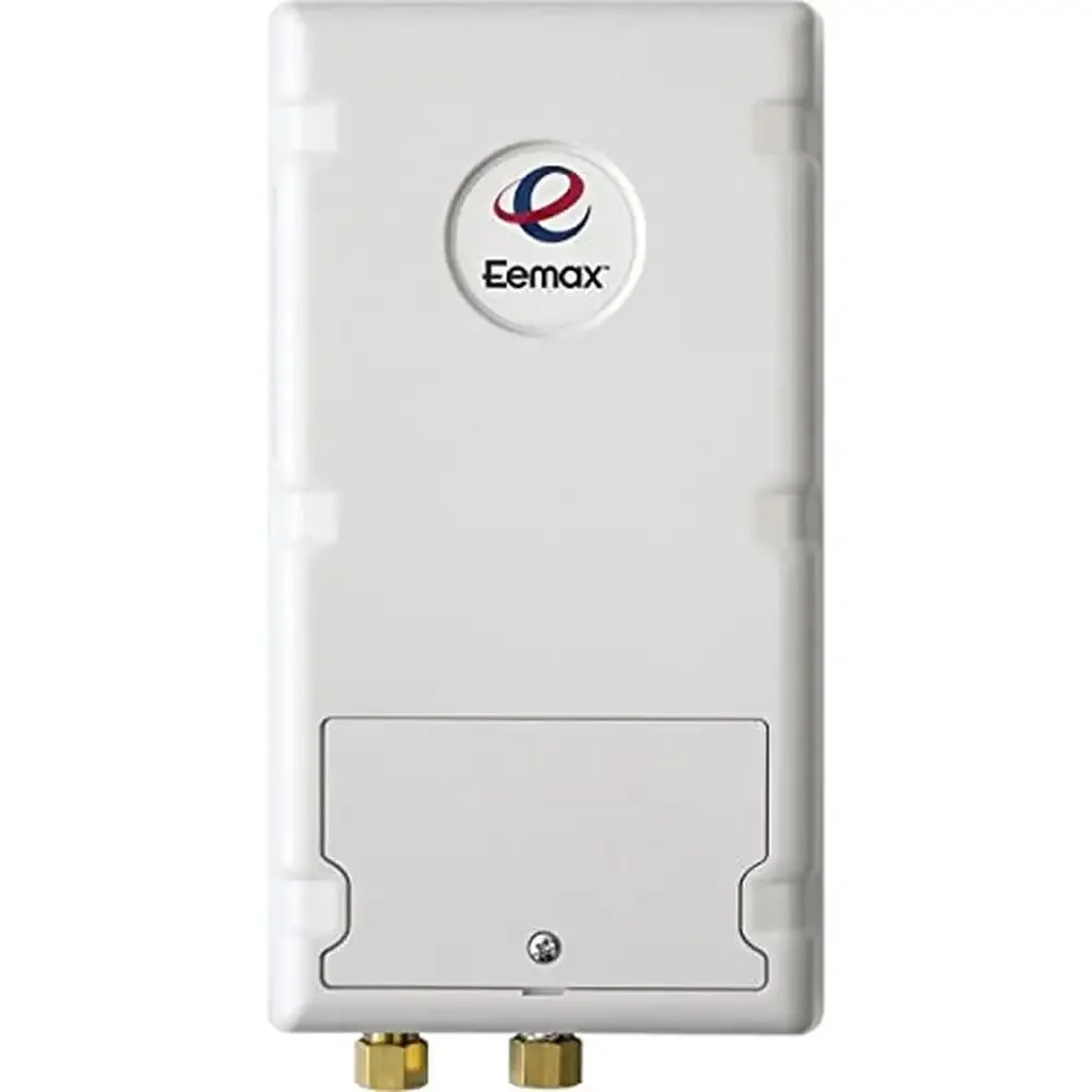 

Electric Tankless Water Heater Thermostatic Control Copper Fittings Kitchen Bar Showers 3.5KW 120V