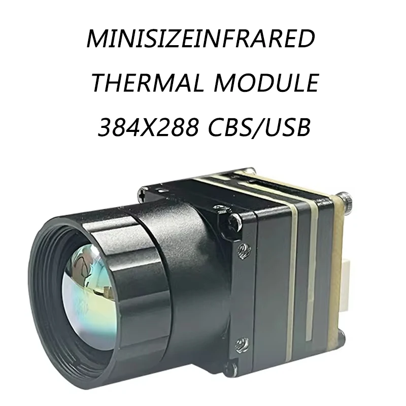 

384x288 Miniature LWIR Thermal Imager Camera Module,USB-UVC&CVBS Output, 12μm,With Lens,Minisize Uncooled Infrared Imager