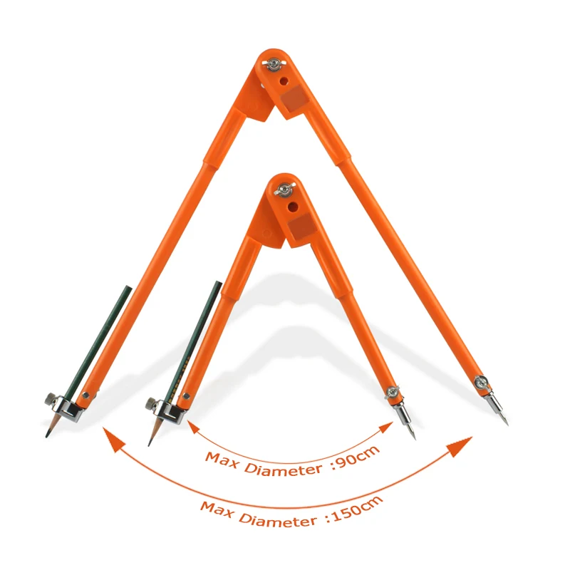 Professional Woodworking Pencil Compasses Line Marking Gauge Adjustable Dividers For Marking Scriber Compass Carpenter Tools