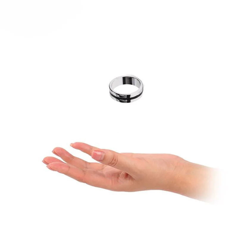 Magic Floating Ring Magic Tricks Invisible Floating effect Magia Magician Close Up Street Illusions Gimmick Prop Mentalism Funny