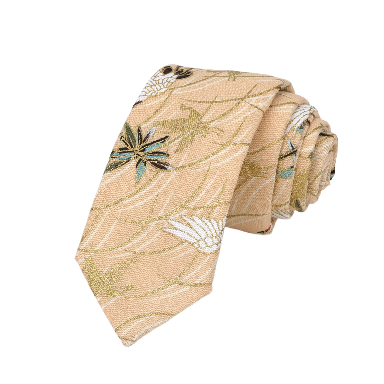 6 cm Herren-Krawatten mit Vögelmotiv, rot, Vintage, schmal, für Herren, Geschenke, Top-Kleidungszubehör, Hochzeits-Hemden, Kragen, Herren-Party-Geschenk, bedruckte Krawatte – Detail 5