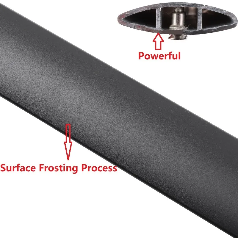 For GMC Acadia 2017-2023, 220lbs Roof Rack Cross Bars Luggage Rails