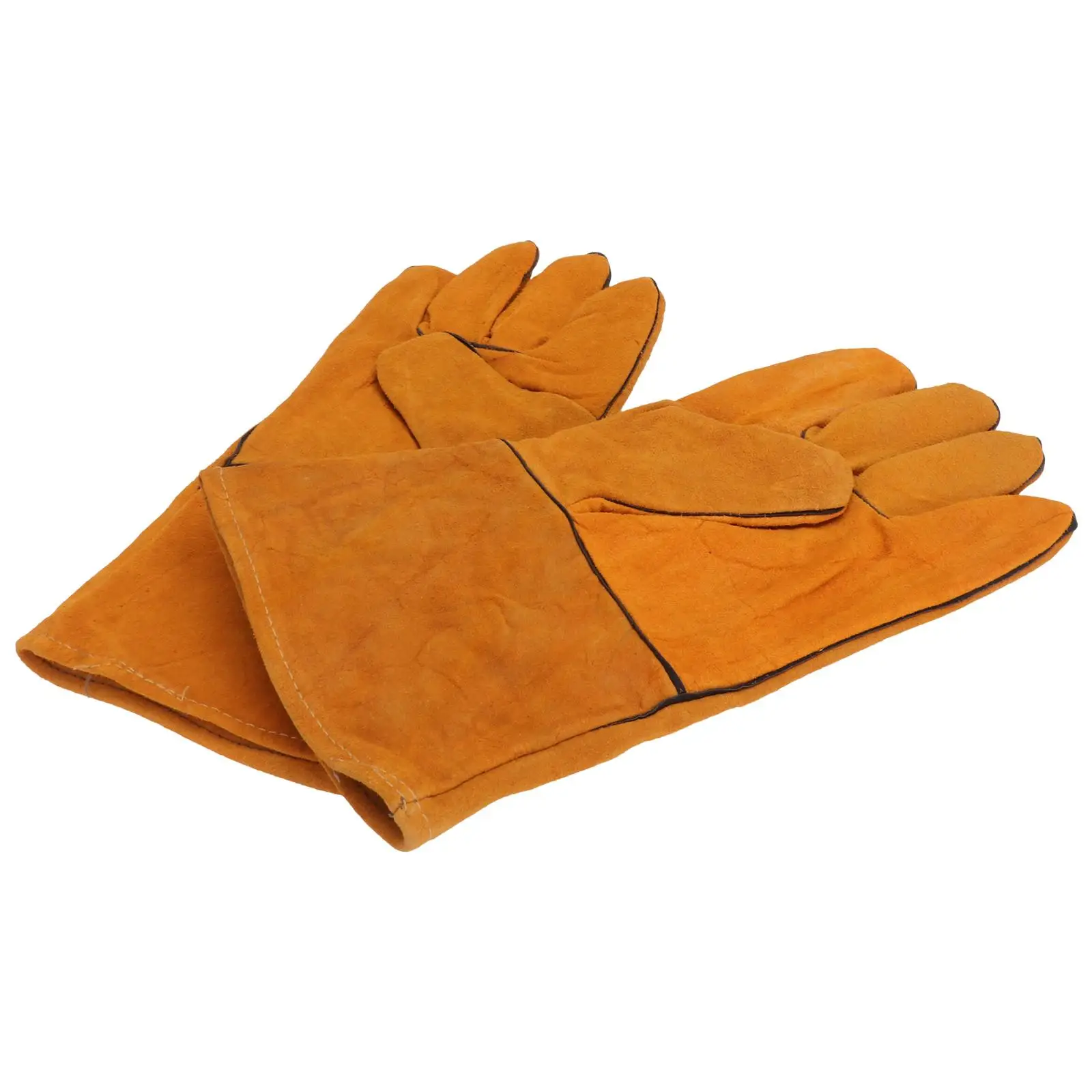 Bite-proof Double-layer Cowhide Protective Training Gloves for Parrot Dog Cat Snake Pet Supplies Anti-bite Keeping Gloves Pet
