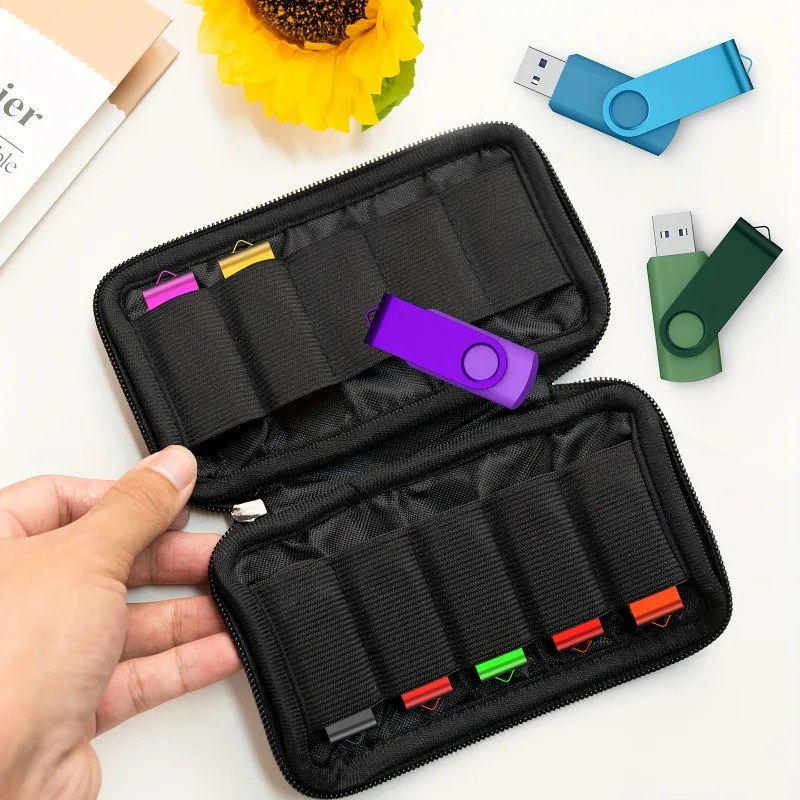 

USB Flash Drive Case Storage Case Holder Storage Bag USB Flash Drive Electronic Accessories Organizer For USB Flash Drive Pen