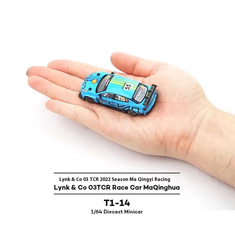 Xcartoys 1/64 Miniaturmodell Legierungsautomodell 03tcr 2022 Saison Ma Qinghua Racing Collection Display Geschenk