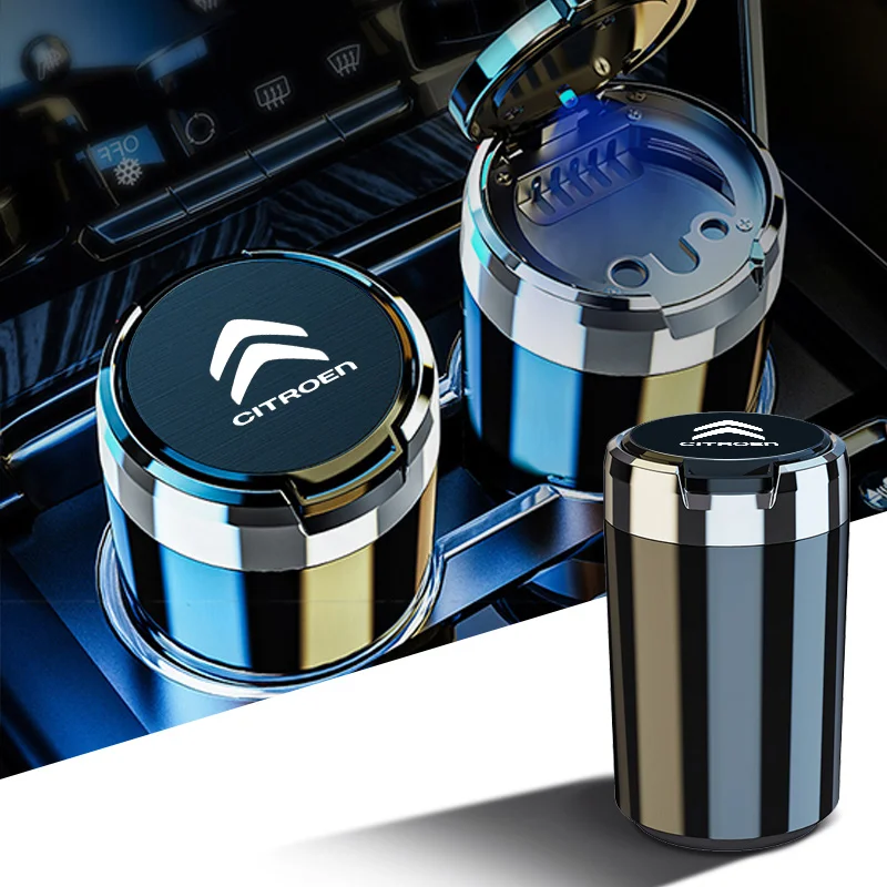 Car Ashtray With Le…