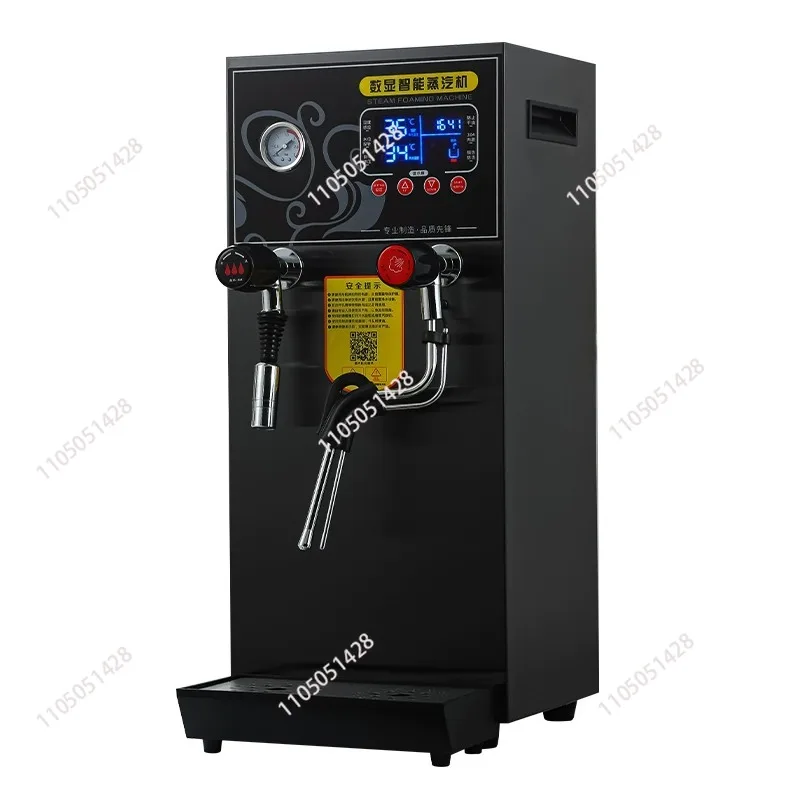 12L Electric Boiling Water Machine Commercial Milk Frother Steam Boiling Water Dual-purpose Machine Milk Foam Machine