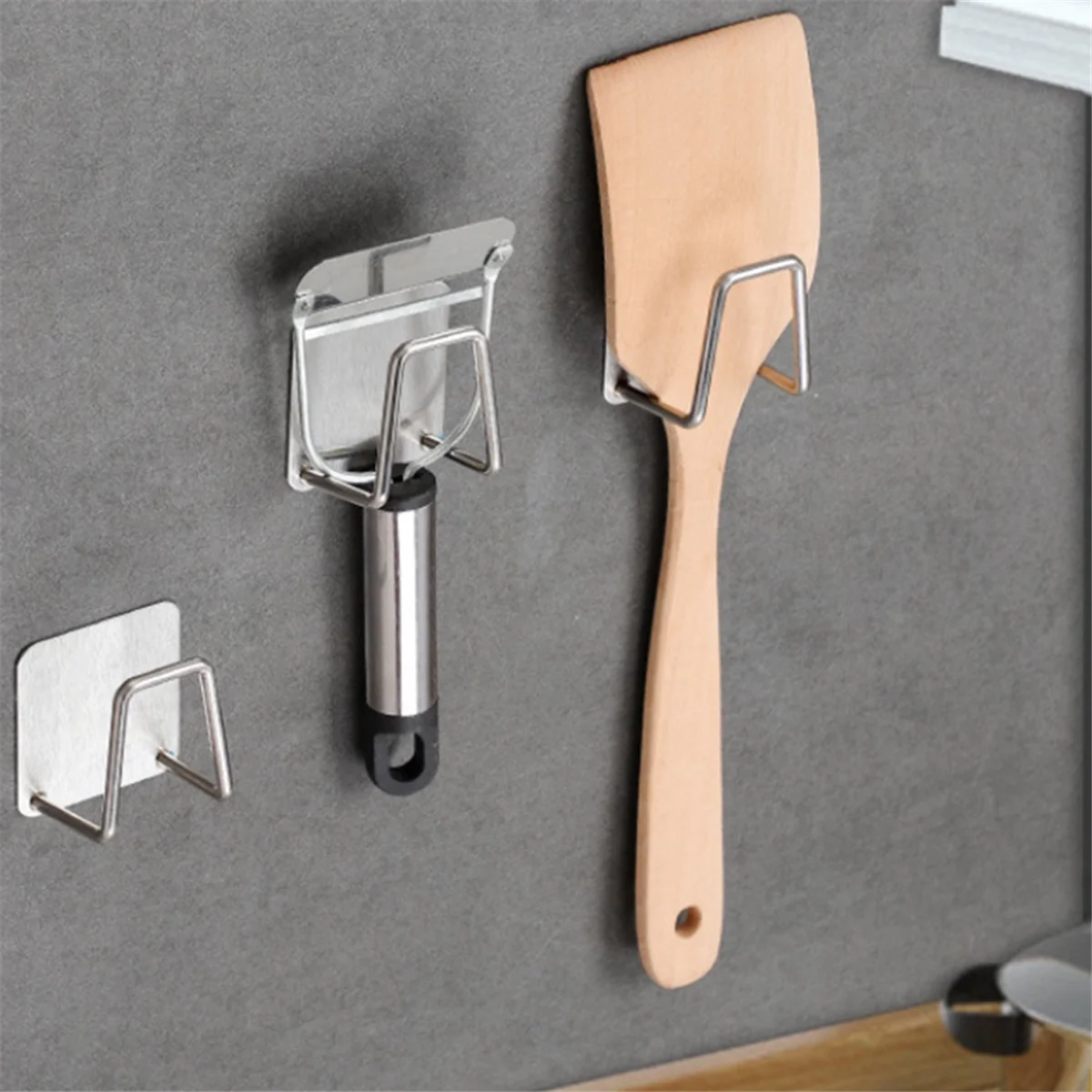 A002 Kitchen Sink Sponge Rack Stainless Steel Drain Storage Holder Self Adhesive Wire Ball Rag Brush Drying Organizer