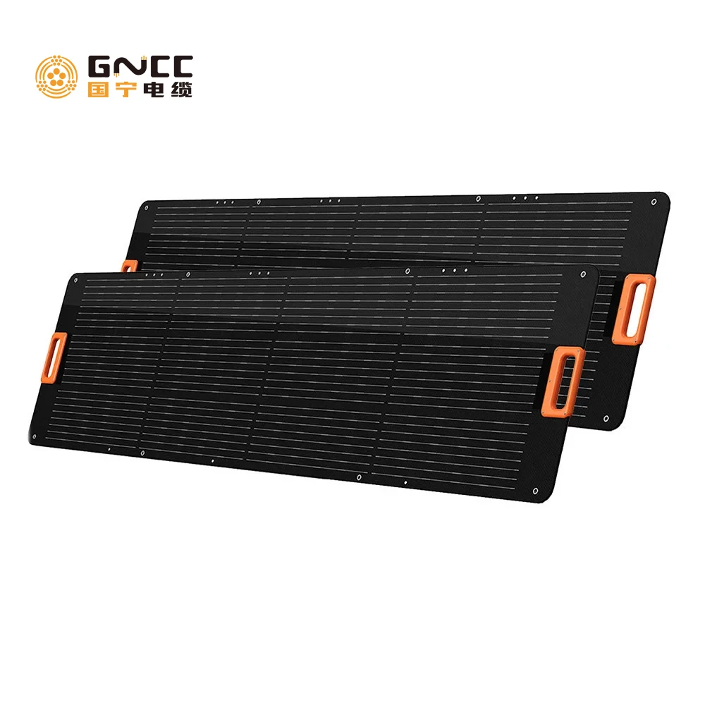 GNCC 200W Mobile Solar Charger Panel Portable Folding Outdoor Camping Monocrystalline Silicon Foldable Solar Panel