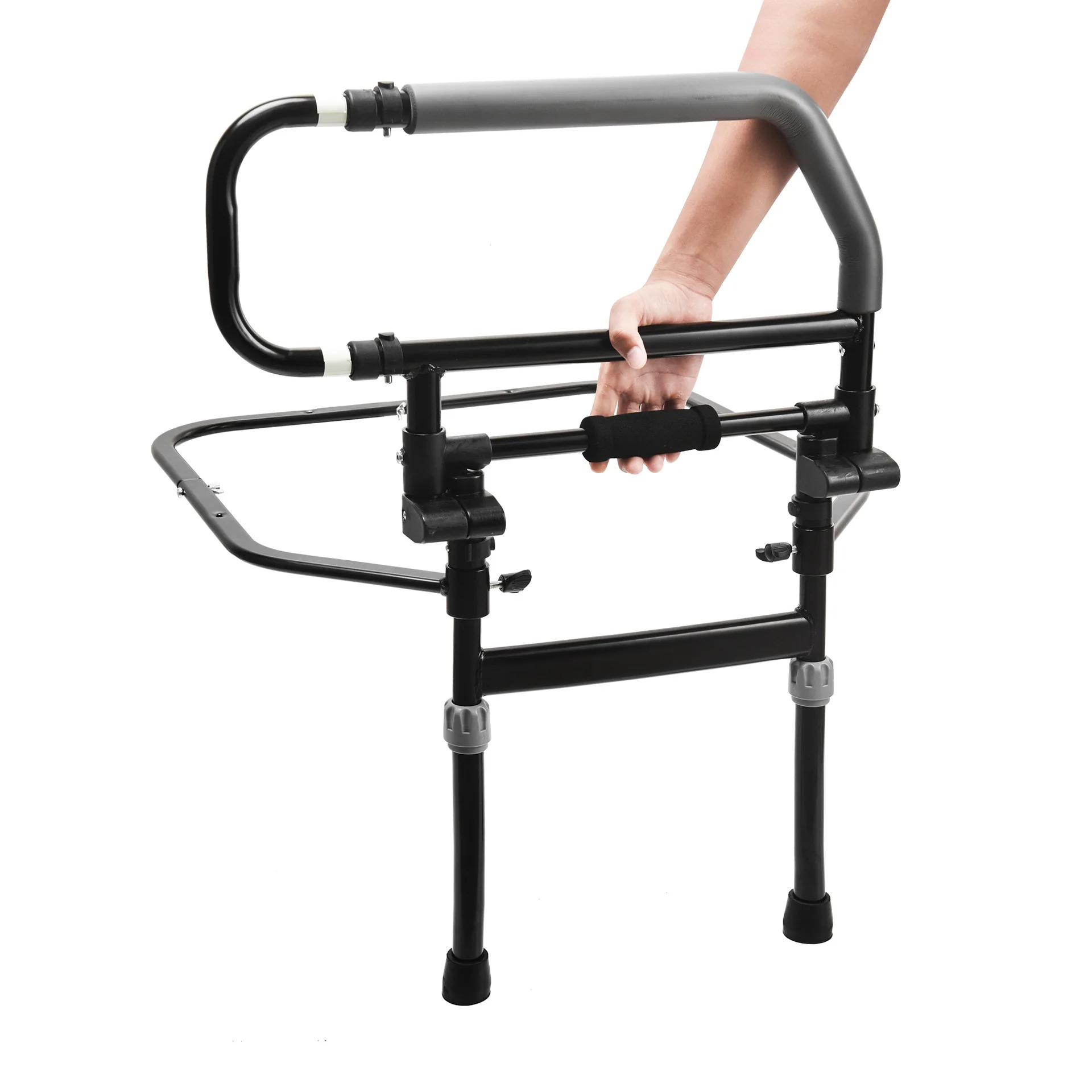 

Bedside armrests for the elderly to get up to assist the railing bedside fixed anti-fall risers to help handrail