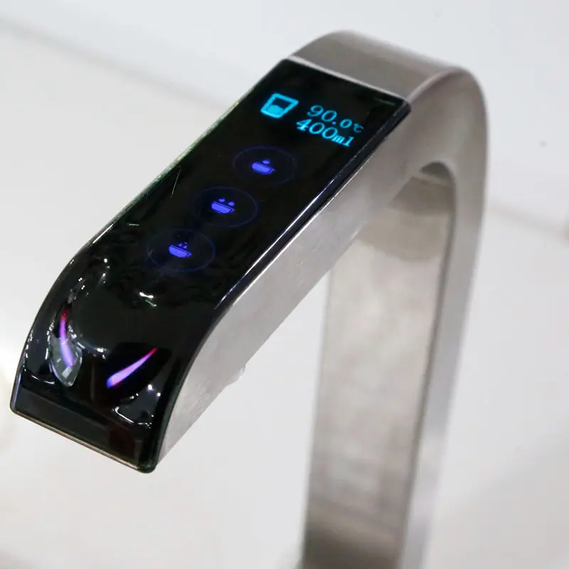 شاشة عرض تعمل باللمس التجارية الكهربائية المهنية آلة توزيع الماء الساخن الأوتوماتيكية على سطح المكتب لمتجر شاي الفندق #6