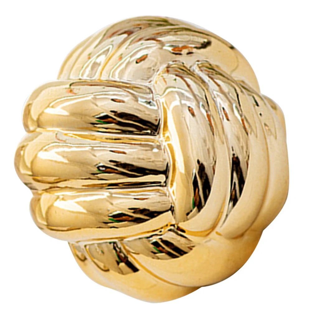 

Ceramic Thread Knot Ornament Versatile Decor Enhance Ambiance Dressing Table Adornment Home Hotel Mall Office Thread Knot Craft