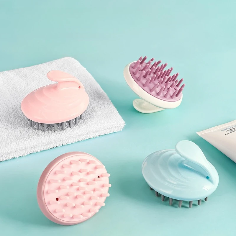 Baby Products Hair - Silicone Hair Massage Comb, Scalp Cleaning