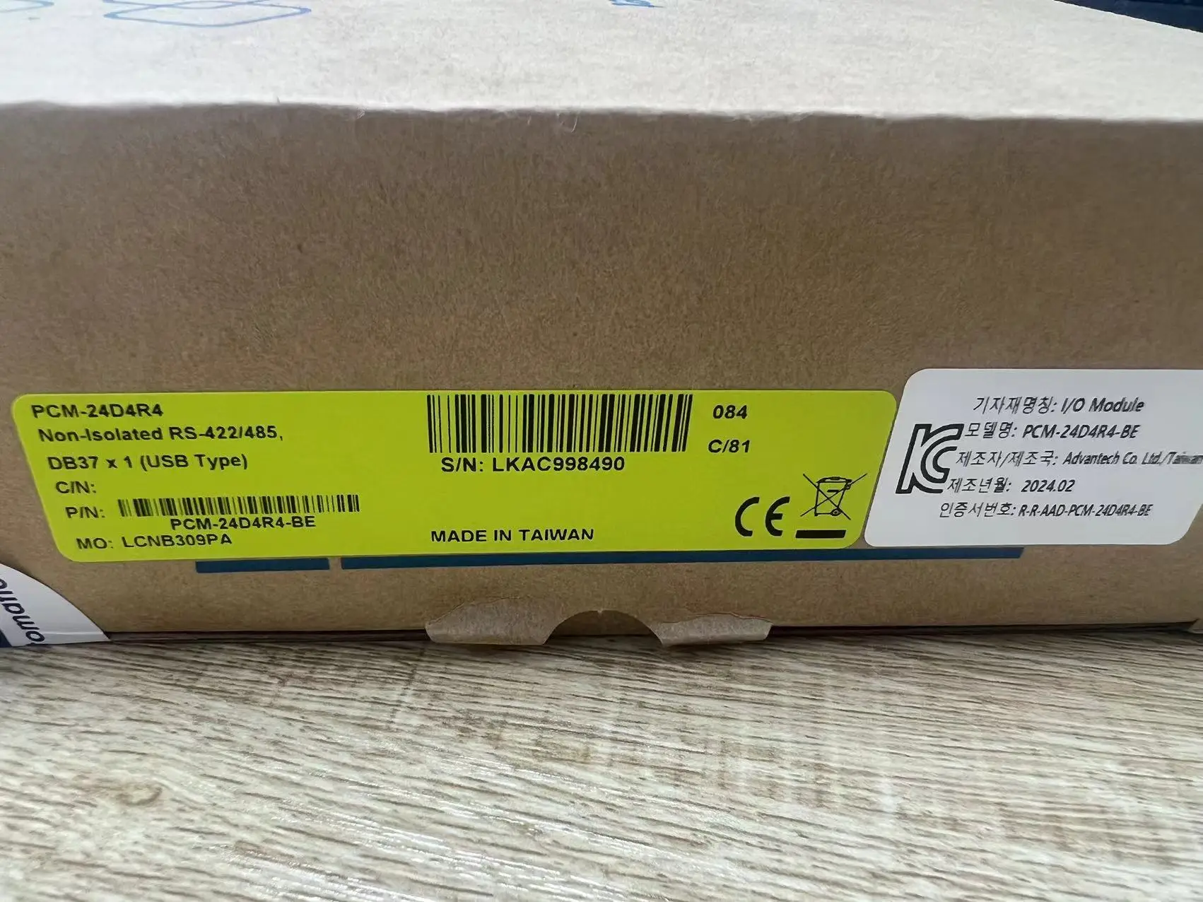 ADVANTECH-Módulo de Expansão, PCM-24D4R2-BE, PCM-24D4R4, iDoor Technology, 2, 4 Port, RS232, Mini PCIe Comunicação