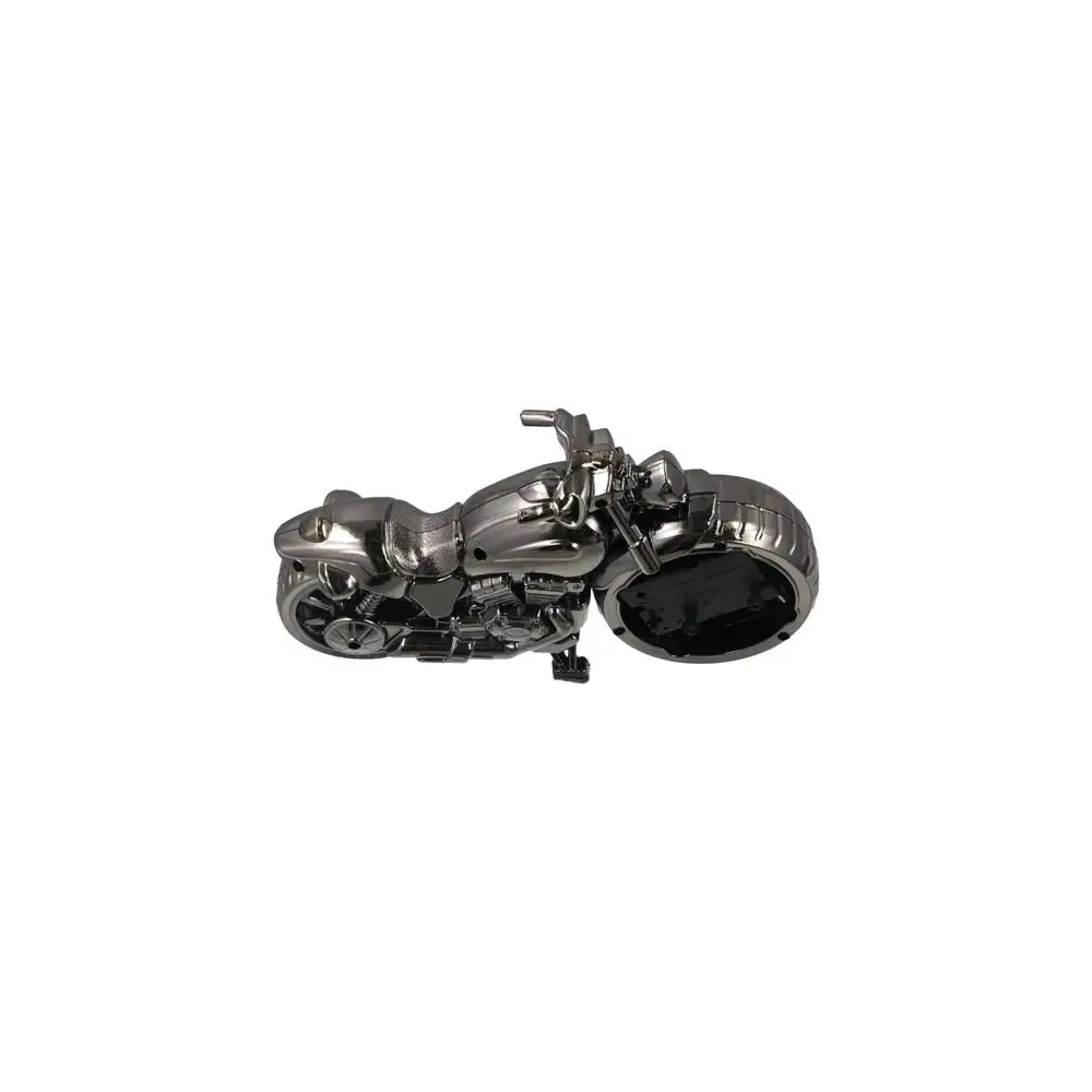 Unique Gift Motorcycle Pattern Art Crafts Arabic Numeral Motorcycle Model Bedside Clock Desktop Ornament Motorcycle Alarm Clock